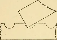 An illustration from Manual training. Elementary woodwork; (1893)