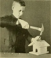 An illustration from Manual training for the rural schools; a group of farm and farm home woodworking problems (1916)