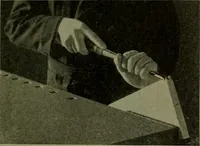 An illustration from Manual training for the rural schools; a group of farm and farm home woodworking problems (1922)