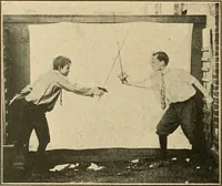 An illustration from Manual training--play problems; constructive work for boys and girls based on the play interest (1917)