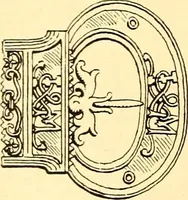 An illustration from Manuel d'archeologie francaise depuis les temps mérovingiens jusqu'à la renaissance .. (1902)