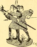 An illustration from Manuel d'archeologie francaise depuis les temps mérovingiens jusqu'à la renaissance .. (1902)