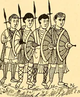 An illustration from Manuel d'archeologie francaise depuis les temps mérovingiens jusqu'à la renaissance .. (1902)