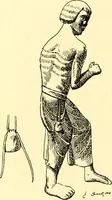 An illustration from Manuel d'archeologie francaise depuis les temps mérovingiens jusqu'à la renaissance .. (1902)