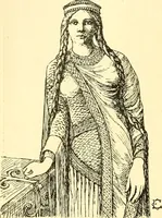 An illustration from Manuel d'archeologie francaise depuis les temps mérovingiens jusqu'à la renaissance .. (1902)