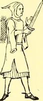 An illustration from Manuel d'archeologie francaise depuis les temps mérovingiens jusqu'à la renaissance .. (1902)