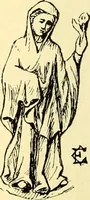 An illustration from Manuel d'archeologie francaise depuis les temps mérovingiens jusqu'à la renaissance .. (1902)