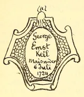 An illustration from Manuel de l'amateur de porcelaines manufactures européennes (France exceptée) : suivi du Répertoire alphabétique et systématique de toutes les marques connues (1914)