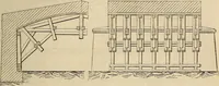 An illustration from Manuel du conducteur des ponts et chausseâes : d'apráes le dernier programme officiel des examens d'admission (1873)