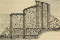 An illustration from Manuel du conducteur des ponts et chausseâes : d'apráes le dernier programme officiel des examens d'admission (1873)