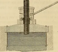An illustration from Manuel du conducteur des ponts et chausseâes : d'apráes le dernier programme officiel des examens d'admission (1873)