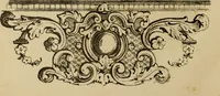 An illustration from Manuel général de l'ornement décoratif : étude encyclopédique sur le gout appliqué aux embellissements extérieurs et intérieurs aux tentures, a l'ameublement, aux vases, au costume, a la composition des jardins, etc. (1862)
