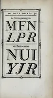 An illustration from Manuel typographique, utile aux gens de lettres, & à ceux qui exercent les différentes parties de l'art de l'imprimerie (1764)