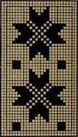 Picture 50 of 116 from Manufacture of narrow woven fabrics, ribbons, trimmings, edgings, etc., giving description of the various yarns used. The construction of weaves and novelties in fabric structures, also descriptive matter as to looms, etc (1917), leaf 137