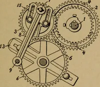Picture 81 of 116 from Manufacture of narrow woven fabrics, ribbons, trimmings, edgings, etc., giving description of the various yarns used. The construction of weaves and novelties in fabric structures, also descriptive matter as to looms, etc (1917), leaf 194