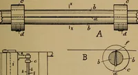 An illustration from Manufacture of narrow woven fabrics, ribbons, trimmings, edgings, etc., giving description of the various yarns used. The construction of weaves and novelties in fabric structures, also descriptive matter as to looms, etc (1917)