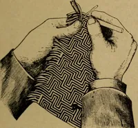 Picture 101 of 116 from Manufacture of narrow woven fabrics, ribbons, trimmings, edgings, etc., giving description of the various yarns used. The construction of weaves and novelties in fabric structures, also descriptive matter as to looms, etc (1917), leaf 220