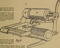 Picture 106 of 116 from Manufacture of narrow woven fabrics, ribbons, trimmings, edgings, etc., giving description of the various yarns used. The construction of weaves and novelties in fabric structures, also descriptive matter as to looms, etc (1917), leaf 228