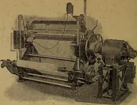 Picture 116 of 116 from Manufacture of narrow woven fabrics, ribbons, trimmings, edgings, etc., giving description of the various yarns used. The construction of weaves and novelties in fabric structures, also descriptive matter as to looms, etc (1917), leaf 241