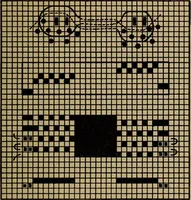 An illustration from Manufacture of narrow woven fabrics, ribbons, trimmings, edgings, etc., giving description of the various yarns used. The construction of weaves and novelties in fabric structures, also descriptive matter as to looms, etc (1917)