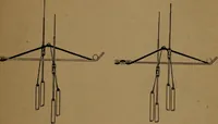 An illustration from Manufacture of narrow woven fabrics, ribbons, trimmings, edgings, etc., giving description of the various yarns used. The construction of weaves and novelties in fabric structures, also descriptive matter as to looms, etc (1917)