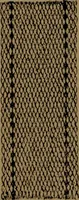 An illustration from Manufacture of narrow woven fabrics, ribbons, trimmings, edgings, etc., giving description of the various yarns used. The construction of weaves and novelties in fabric structures, also descriptive matter as to looms, etc (1917)