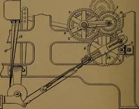 An illustration from Manufacture of narrow woven fabrics, ribbons, trimmings, edgings, etc., giving description of the various yarns used. The construction of weaves and novelties in fabric structures, also descriptive matter as to looms, etc (1917)