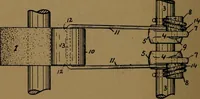 An illustration from Manufacture of narrow woven fabrics, ribbons, trimmings, edgings, etc., giving description of the various yarns used. The construction of weaves and novelties in fabric structures, also descriptive matter as to looms, etc (1917)