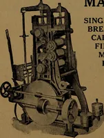 An illustration from Manufacture of narrow woven fabrics, ribbons, trimmings, edgings, etc., giving description of the various yarns used. The construction of weaves and novelties in fabric structures, also descriptive matter as to looms, etc (1917)