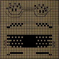 An illustration from Manufacture of narrow woven fabrics, ribbons, trimmings, edgings, etc., giving description of the various yarns used. The construction of weaves and novelties in fabric structures, also descriptive matter as to looms, etc (1917)