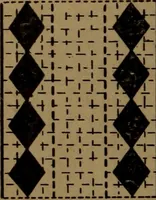 An illustration from Manufacture of narrow woven fabrics, ribbons, trimmings, edgings, etc., giving description of the various yarns used. The construction of weaves and novelties in fabric structures, also descriptive matter as to looms, etc (1917)
