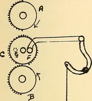 An illustration from Manuscript notes on weaving (1900)