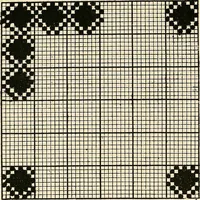 An illustration from Manuscript notes on weaving (1900)