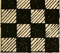 An illustration from Manuscript notes on weaving (1900)