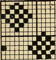 An illustration from Manuscript notes on weaving (1900)