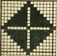 An illustration from Manuscript notes on weaving (1900)