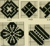 An illustration from Manuscript notes on weaving (1900)