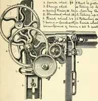 An illustration from Manuscript notes on weaving (1900)