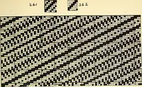An illustration from Manuscript notes on weaving (1900)