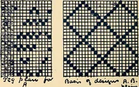 An illustration from Manuscript notes on weaving (1900)