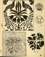 An illustration from Manuscript notes on weaving (1900)