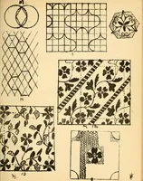 An illustration from Manuscript notes on weaving (1900)