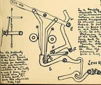 An illustration from Manuscript notes on weaving (1900)