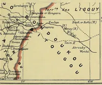 An illustration from The map of Africa by treaty (1909)