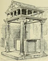 An illustration from Les marbriers romains et le mobilier presbytéral (1897)