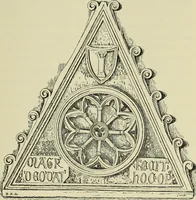 An illustration from Les marbriers romains et le mobilier presbytéral (1897)