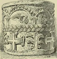 An illustration from Les marbriers romains et le mobilier presbytéral (1897)