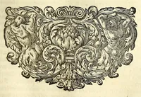 An illustration from Marci Velseri, Matthaei F. Ant. N. Reip. Augustanae quondam duumviri, Opera historica et philologica, sacra et profana. : In quibus historia boica, res Augustinae, conversio & passio SS. martyrum, Afrae, Hilariae, Dignae, Eunomiae, Eutropiae, vitae S. Udalrici, & S. Severini, narratio eorum, quae contigerunt Apollonio Tyrio, tabulae Peutingerianae integrae, epistolae ad viros illustres Latinae Italicaeque, & proteus satyra continentur. (1682)