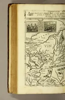 An illustration from Marci Velseri, Matthaei F. Ant. N. Reip. Augustanae quondam duumviri, Opera historica et philologica, sacra et profana. : In quibus historia boica, res Augustinae, conversio & passio SS. martyrum, Afrae, Hilariae, Dignae, Eunomiae, Eutropiae, vitae S. Udalrici, & S. Severini, narratio eorum, quae contigerunt Apollonio Tyrio, tabulae Peutingerianae integrae, epistolae ad viros illustres Latinae Italicaeque, & proteus satyra continentur. (1682)