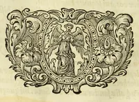 An illustration from Marci Velseri, Matthaei F. Ant. N. Reip. Augustanae quondam duumviri, Opera historica et philologica, sacra et profana. : In quibus historia boica, res Augustinae, conversio & passio SS. martyrum, Afrae, Hilariae, Dignae, Eunomiae, Eutropiae, vitae S. Udalrici, & S. Severini, narratio eorum, quae contigerunt Apollonio Tyrio, tabulae Peutingerianae integrae, epistolae ad viros illustres Latinae Italicaeque, & proteus satyra continentur. (1682)